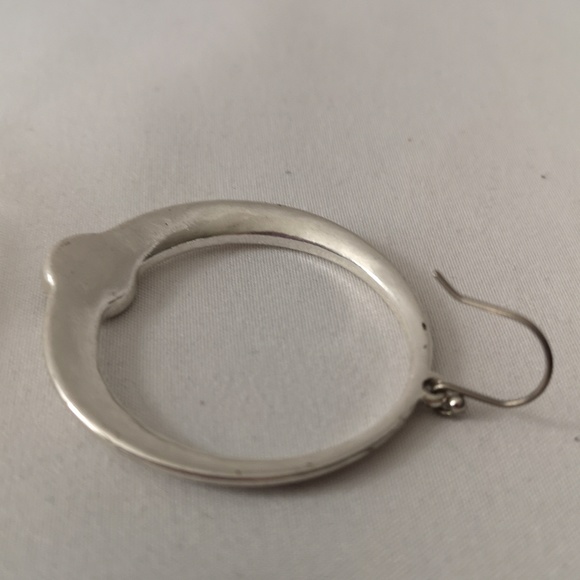 Lucky Brand Silver-toned with Multi-coloured "stone" Round Earrings in Box - Picture 6 of 7